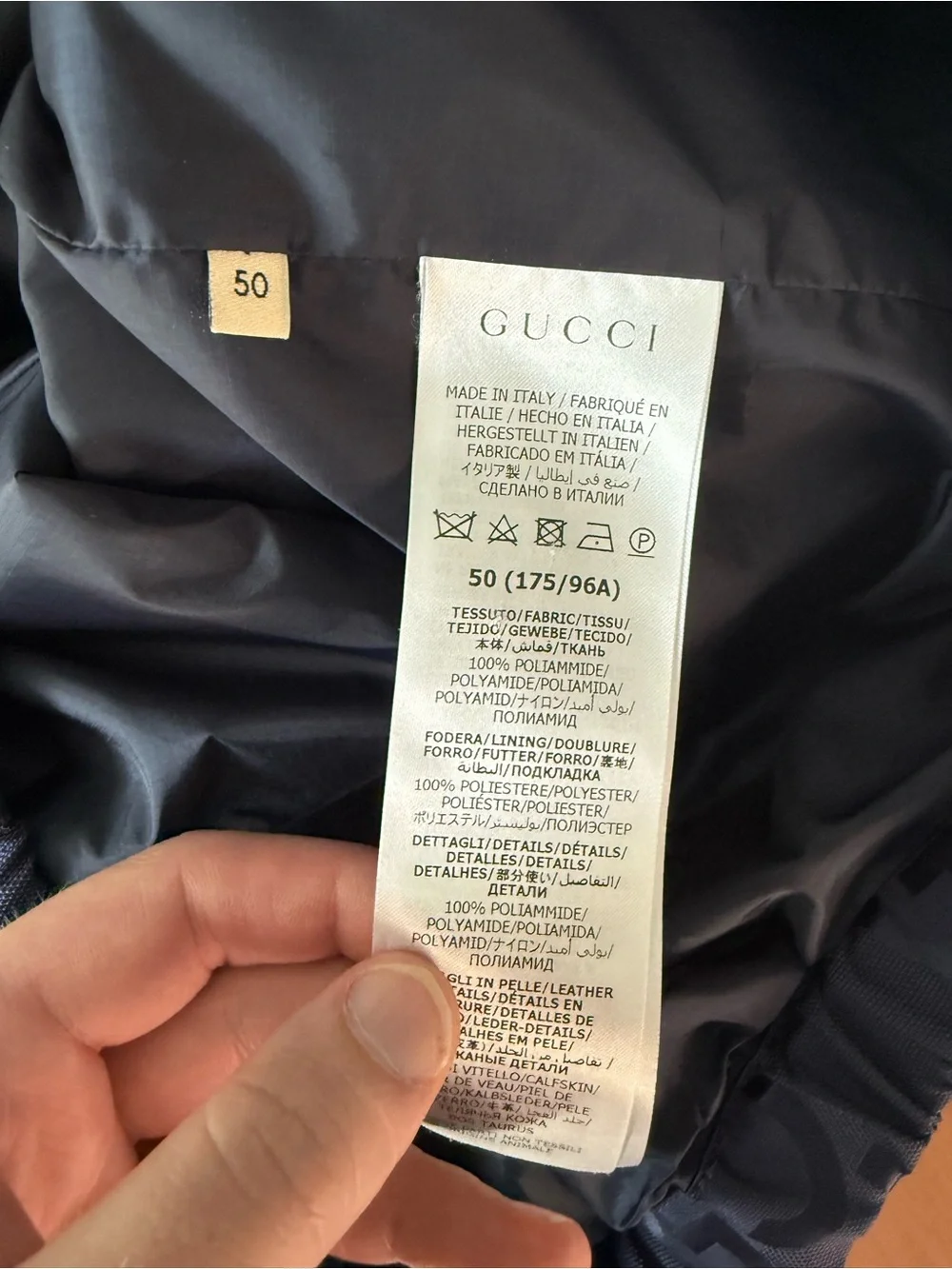 Gucci Jumbo GG Parka Size 50 (Large)